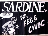 SARDINE V at the Civic